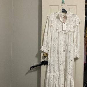 Love Shack Fancy eyelet dress